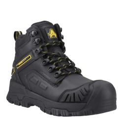Amblers AS614C Black Waterproof Womens Safety Boots