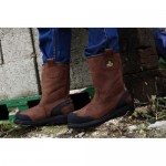Amblers FS223C Brown Safety Rigger Boots