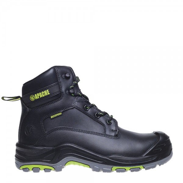 Apache Dakota Black Waterproof Safety Boots