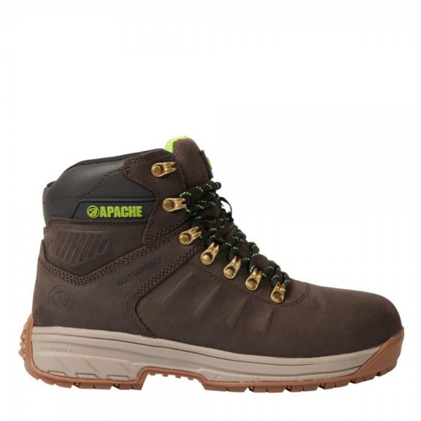 Apache Moose Jaw Brown Waterproof Safety Boots