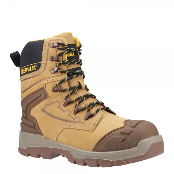 CAT Striver XL Waterproof Safety Boots Honey
