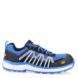 CAT Charge S3 Black Blue Safety Trainers