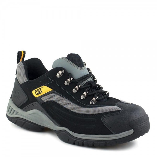 CAT Moor Black Safety Trainers