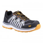 CAT Charge S3 Black Orange Safety Trainers