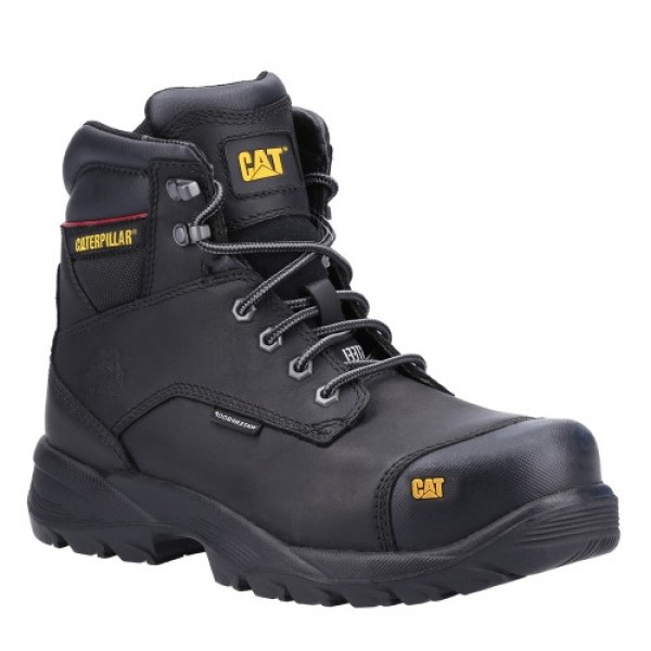 CAT Spiro Black Safety Boots