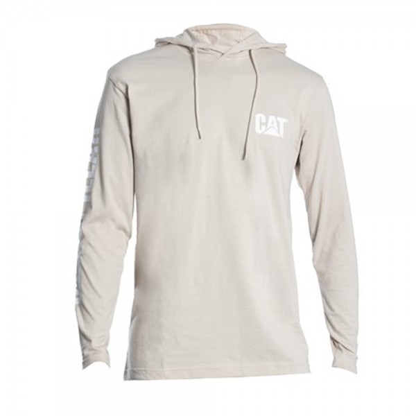 CAT 1510425 Hooded Long Sleeve T-Shirt Peyote