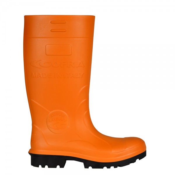 Cofra Angler S5 Orange Safety Wellingtons 