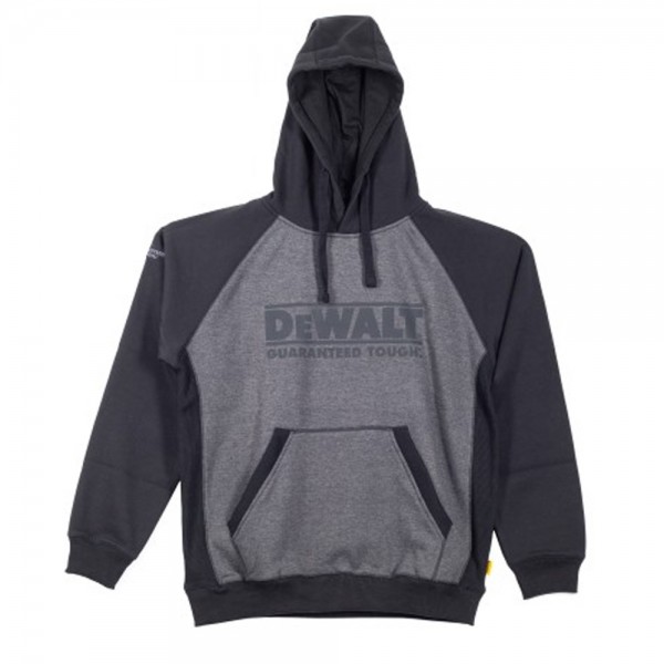 DeWalt Stratford Grey/Black Hooded Sweatshirt DeWalt Stratford Grey/Black Hooded Sweatshirt