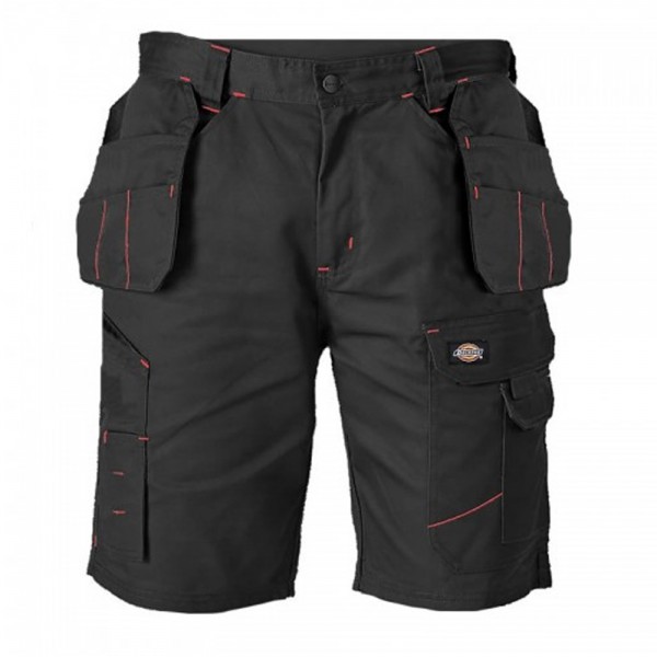 Dickies Black Redhawk Pro Work Shorts