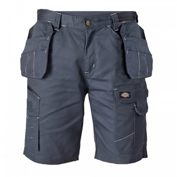Dickies Grey Redhawk Pro Work Shorts