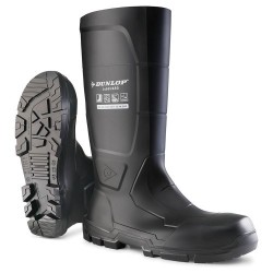 Dunlop Acifort JobGuard Safety Wellingtons Black