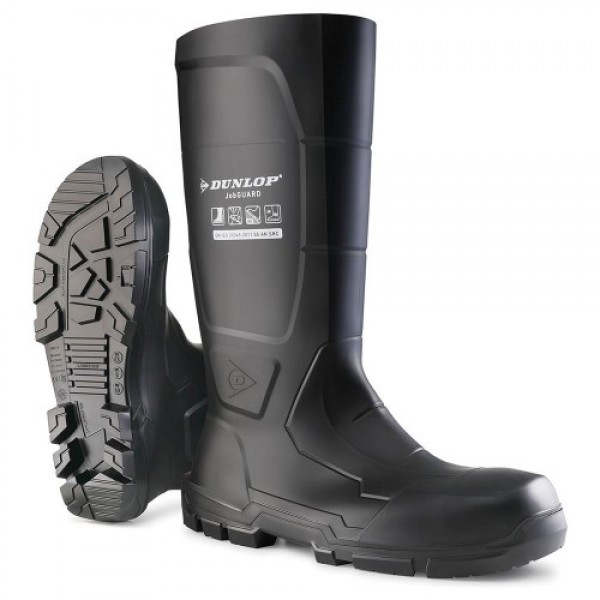 Dunlop Acifort JobGuard Safety Wellingtons Black