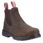 Hunter Breeze Women's Safety Dealer Boot Brown