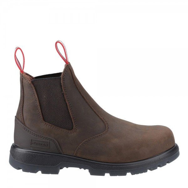 Hunter Breeze Women's Safety Dealer Boot Brown