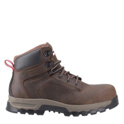 Hunter Lightning Waterproof Safety Boots Brown