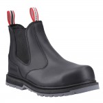 Hunter Thunder Chelsea Safety Boot Black