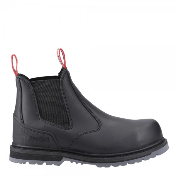 Hunter Thunder Chelsea Safety Boot Black