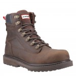 Hunter Tornado Brown Safety Boots