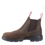 Hunter Twister Chelsea Safety Boot Brown