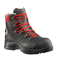 Haix Protector Light 2.1 Leather Chainsaw Protection Safety Boots Black 