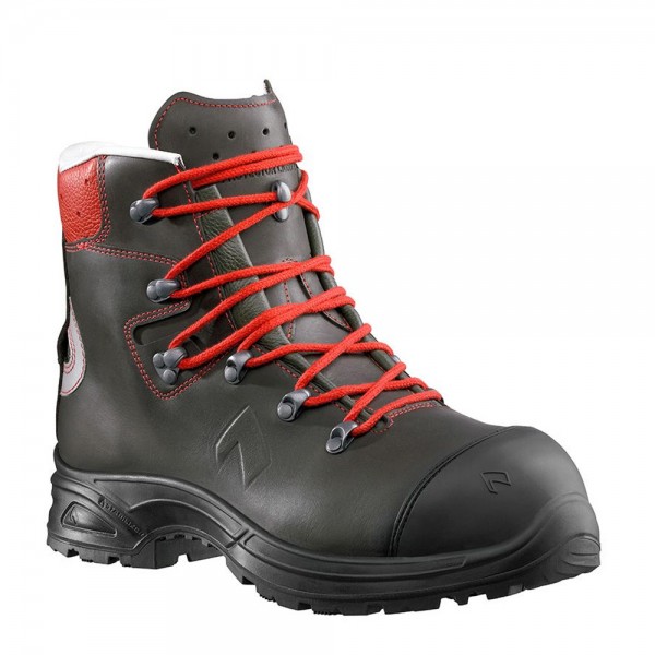 Haix Protector Light 2.1 Leather Chainsaw Protection Safety Boots Black 