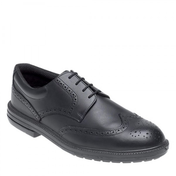 Himalayan 910 Black Formal Safety Shoes