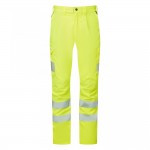 Leo Workwear Winsford Stretch Cargo Trousers Hi-Vis Yellow Leo Workwear Winsford Stretch Cargo Trousers Hi-Vis Yellow