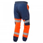 Leo Workwear Hawkridge Class 1 Stretch Trousers Hi-Vis Orange / Navy Leo Workwear Hawkridge Class 1 Stretch Trousers Hi-Vis Orange / Navy