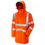 Leo Workwear Clovelly Orange Hi Vis Anorak Leo Workwear Clovelly Orange Hi Vis Anorak