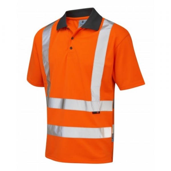 Leo Workwear Rockham RIS-3279 Orange Polo Shirt