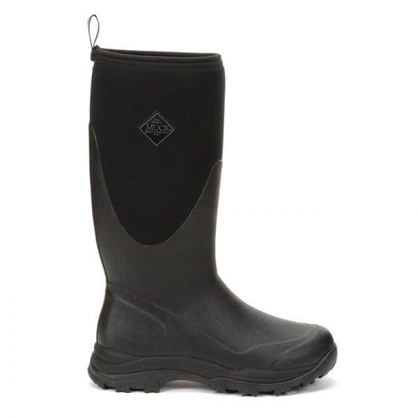 Muck Outpost Tall Wellingtons Black