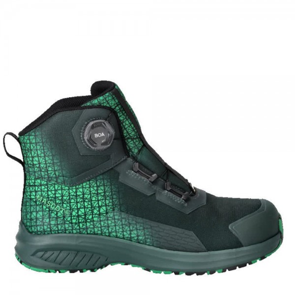 Mascot Footwear Accelerate F1502 BOA Safety Boots Green / Grass Green