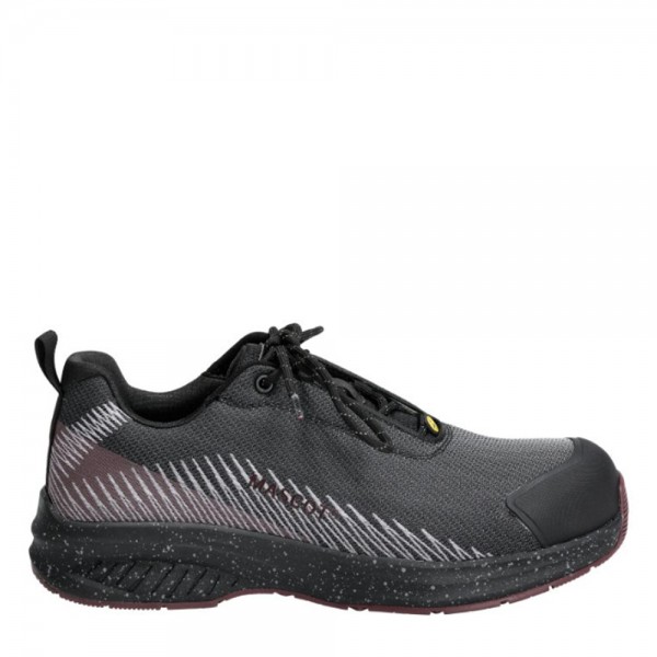 Mascot Footwear Customized F1600 Safety Shoes Stone Grey / Bordeaux