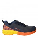 Mascot Footwear Customized F1601 BOA Safety Shoes Dark Navy / Bright Orange