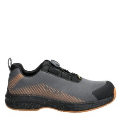 Mascot Footwear Customized F1601 BOA Safety Shoes Stone Grey / Nut Brown