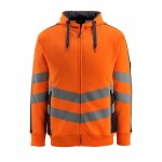 Mascot Coby Safe Supreme 50138 Hi Vis Hoodie with Zipper