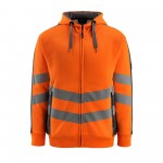 Mascot Coby Safe Supreme 50138 Hi Vis Hoodie with Zipper