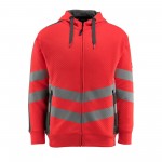 Mascot Coby Safe Supreme 50138 Hi Vis Hoodie with Zipper