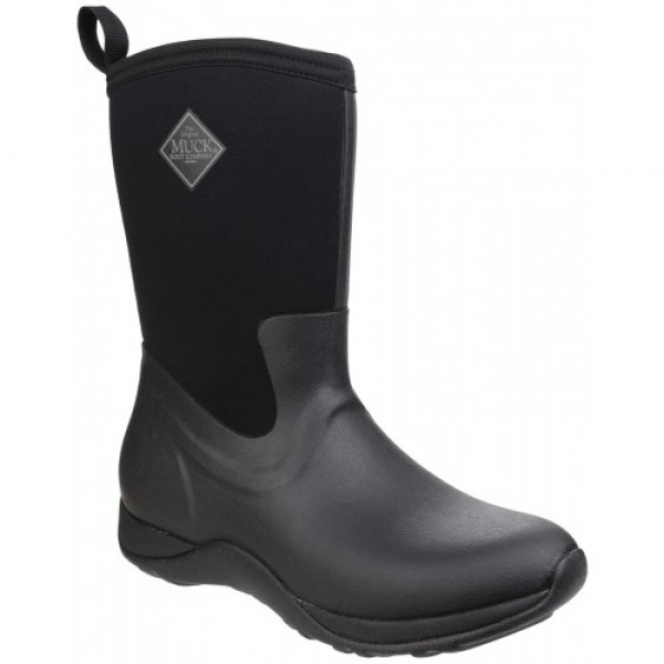 Muck Boots Arctic Weekend Ladies Black Wellingtons
