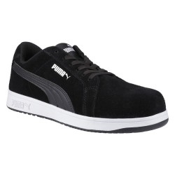 Puma Iconic Low Black Safety Trainers