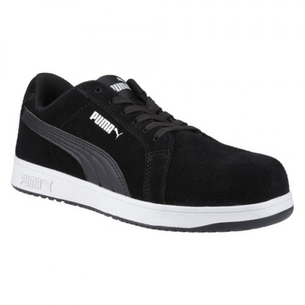 Puma Iconic Low Black Safety Trainers