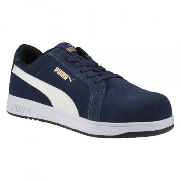 Puma Iconic Low Navy Safety Trainers