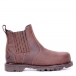 Rock Fall RF206 Farrier Brown Safety Dealer Brown Steel Toe