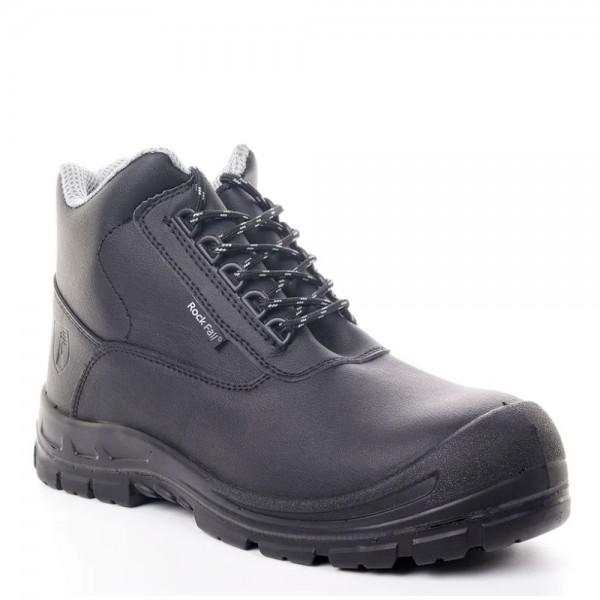 Rock Fall Rhodium Metal Free Safety Boots