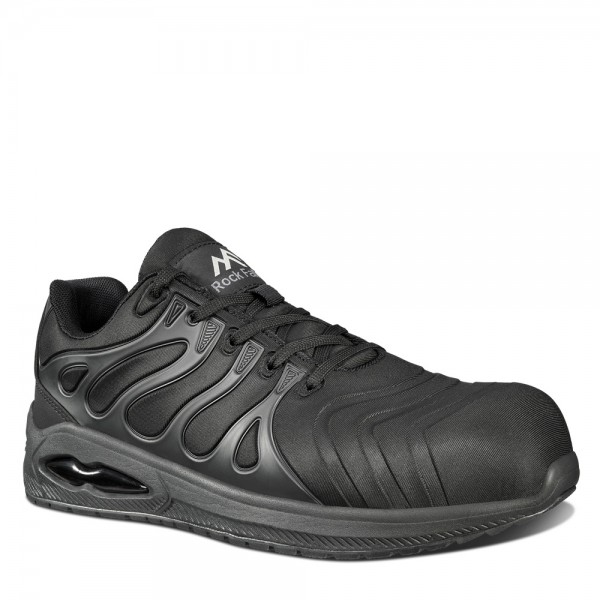 Rock Fall RF420 Noir Safety Trainers Black Metal Free
