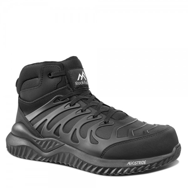 Rock Fall RF430 Solace Black Safety Boots Metal Free