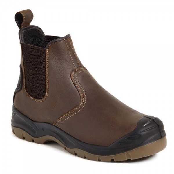 Apache AP715SM Brown Dealer Safety Boots
