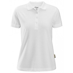 Snickers 2702 Womens White Painters Polo Shirt