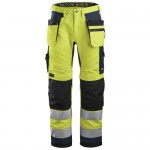 Snickers 2x 6230 Hi-Vis Trousers Holster Pockets Snickers 2x 6230 Hi-Vis Trousers Holster Pockets