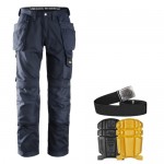 Snickers 3211 Kit Inc 9110 Kneepads & A PTD Belt